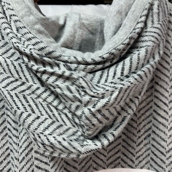 Parish Nation Short Sleeve Pullover Hooded Sweatshirt White Gray Zipper Men's 1X - Picture 12 of 16